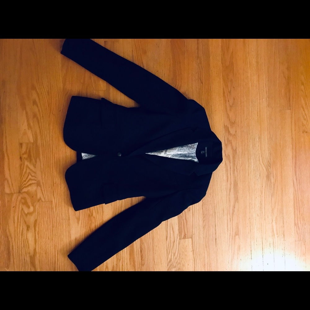 British Khaki Navy Blue Blazer